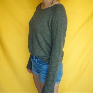 GAP Light Green Crewneck Sweater